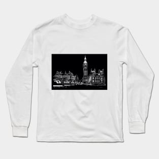 London  Cityscape Long Sleeve T-Shirt